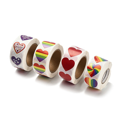 Тематика дня святого валентина бумажные наклейки с изображением сердца, для изготовления карт, скрапбукинга, дневник, планировщик, чашка, оболочка мобильного телефона, записные книжки