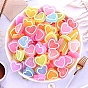 Resin Cabochons, Mobile Phone Decoration, Heart