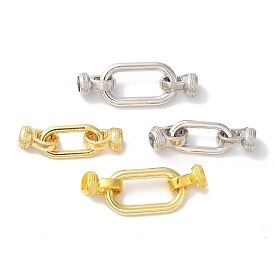 Прямоугольная стойка с латунным покрытием, складными застежками, долговечный, без свинца и без кадмия