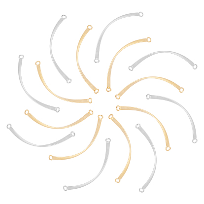 28Pcs 2 Colors 304 Stainless Steel Links Connectors, Twist