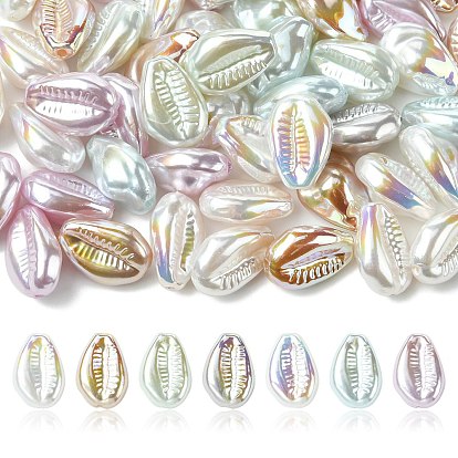 УФ-покрытие АБС-смолы бусины, имитация раковины и жемчуга, формы раковины