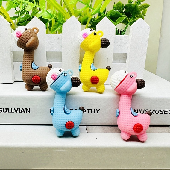 Пластиковые подвески из пвх, прелести жирафа