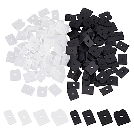 160 шт. 8 стильные колпачки из смолы и силикона для свадебного платья, обвалочные наконечники, поделки швейные принадлежности