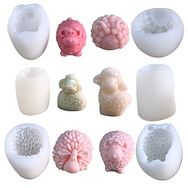 DIY Silicone Candle Molds, for Scented Candle Making, Sheep