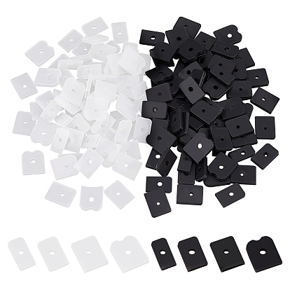 160 шт. 8 стильные колпачки из смолы и силикона для свадебного платья, обвалочные наконечники, поделки швейные принадлежности