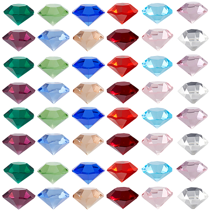 240 шт 12 цвета стеклянные кабошоны со стразами, аксессуары для изготовления ювелирных кулонов своими руками, камень цвет стиль горный хрусталь, алмаз