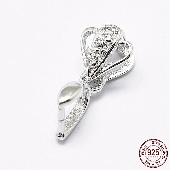 925 серебряный микропроходный кубический цирконий подвесные поручни, ледоруб и щепотку поручительств, цветок