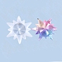 Christmas Snowflake Silicone Pendant Molds, Resin Casting Molds, For UV Resin, Epoxy Resin Jewelry Making