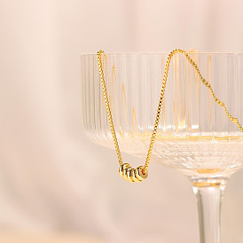 Латунные ожерелья с подвесками для женщин