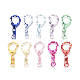 Карабинные застежки из сплава, окрашенные распылением, д форма, без кадмия и без свинца