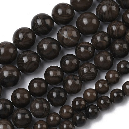 Натуральное дерево каменным кружевом бисер нитей, круглые