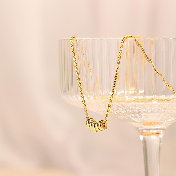 Латунные ожерелья с подвесками для женщин