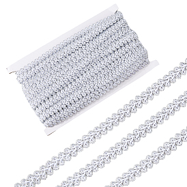 Полиэстеровая плетеная волнистая лента в виде сороконожки, аксессуары для одежды