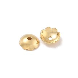 Brass Bead Caps, Flower