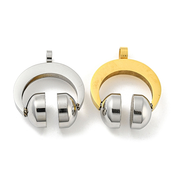 304 Stainless Steel Pendants, Headset