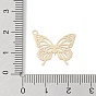 Brass Filigree Pendants, Butterfly Charm