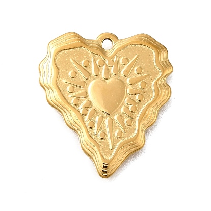 304 подвески из нержавеющей стали, ионное покрытие (ip), шарма сердца