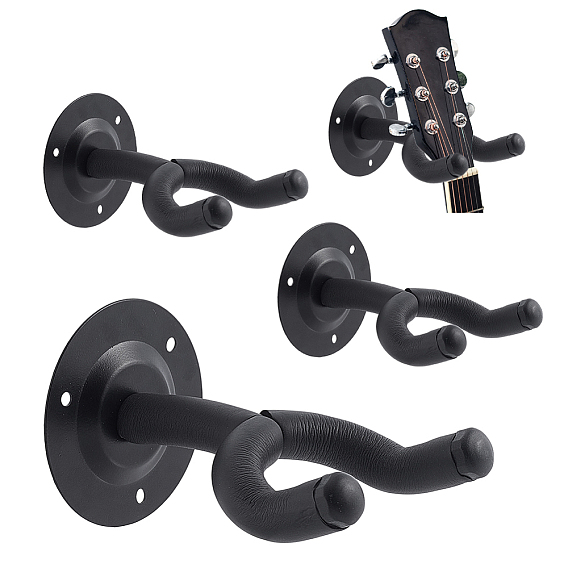 4 настенный железный крючок для подвешивания гитары