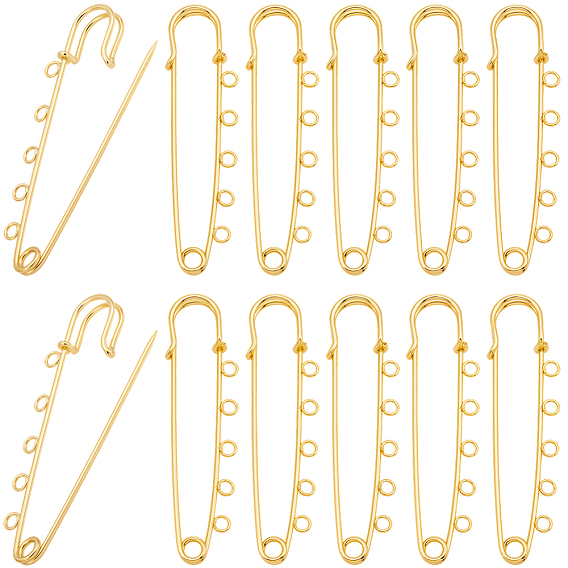 30шт железная брошь выводы