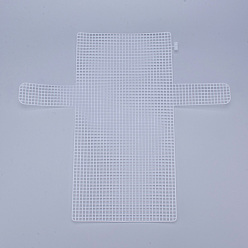 Plastic Mesh Canvas Sheets, for Embroidery, Acrylic Yarn Crafting, Knit and Crochet Projects