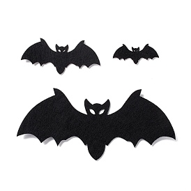 Wool Felt Bat Party Decorations, Halloween Themed Display Decorations, for Decorative Tree, Banner, Garland