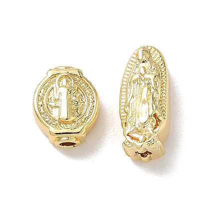 Религиозные латунные бусы, стойки покрытие, долговечный, без кадмия и без свинца