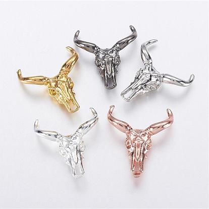Alliage lustre liens de composants, tête de vache