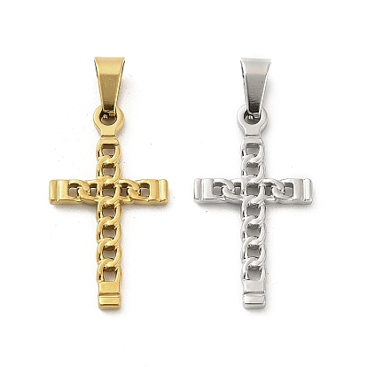 304 подвески из нержавеющей стали, крест очарование
