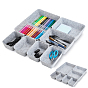 2Bags Felt Desktop Jewelry Storage Boxes, Rectangle