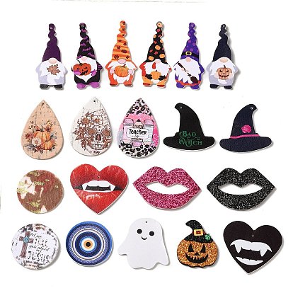 Подвески из искусственной кожи на Хэллоуин