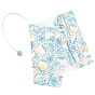 Cloth Book Cover, with Strawberry Pattern, Rectangle Book Wrap