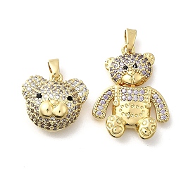 Латунные микро проложить кубического циркония подвески, нести прелести
