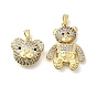 Латунные микро проложить кубического циркония подвески, нести прелести