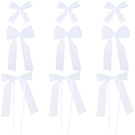 30 шт. 3 стили бант полиэстер украшения аксессуары, для изготовления ювелирных изделий