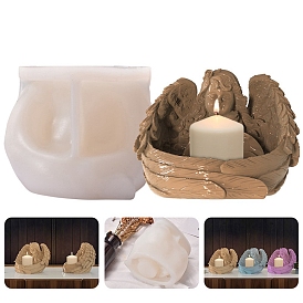 Angel DIY Silicone Molds, Aromatherapy Candle Holder Moulds, Candlestick Making Molds