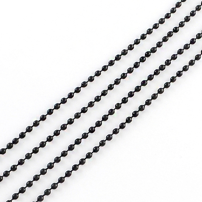 Électrophorèse soudé billes de fer des chaînes de perles, avec bobine