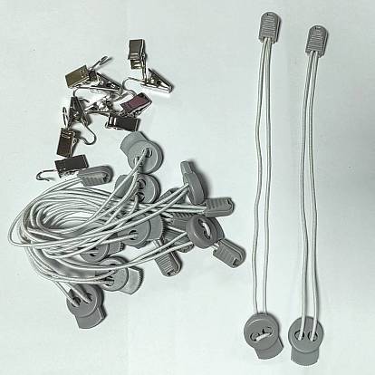 Clips de resina y hierro, para herramienta de costura