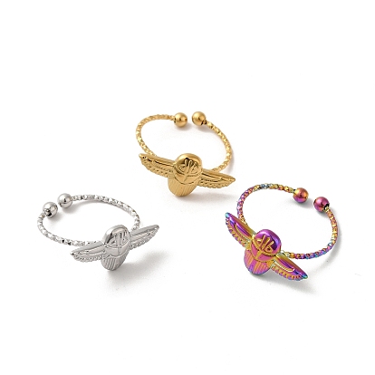 304 открытые манжеты с изображением совы из нержавеющей стали для женщин