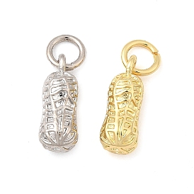 Латунные подвески, арахиса прелести, долговечный, без свинца и без кадмия, стойки покрытие, с целью перехода в кольце