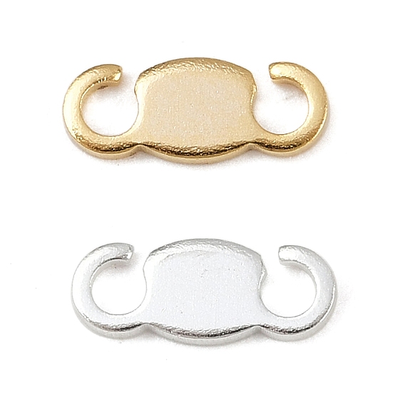 Подвески из латуни, без кадмия и без свинца, овальные связи