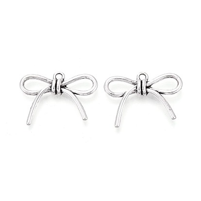 Сплавочные подвески тибетского стиля, бантом прелести