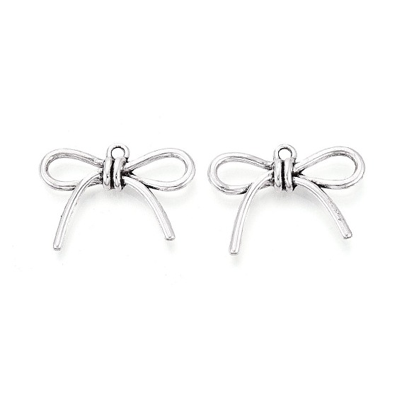 Сплавочные подвески тибетского стиля, бантом прелести