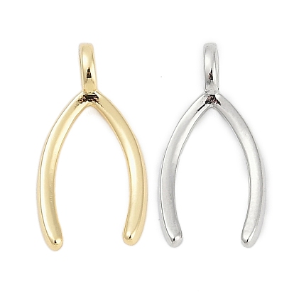 Латунные подвески, подвески с буквой v, без кадмия и без свинца, долговечный, стойки покрытие