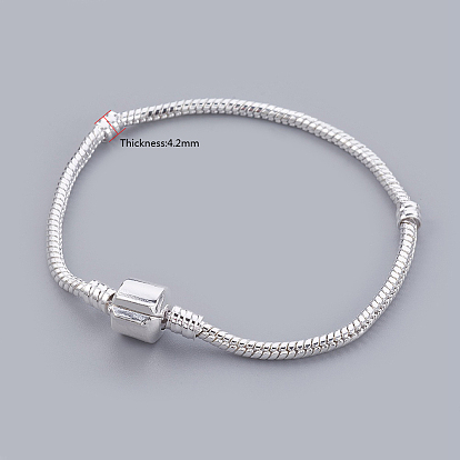 Латуни европейские браслеты стиль делает, с медными застежками, Застежка без логотипа