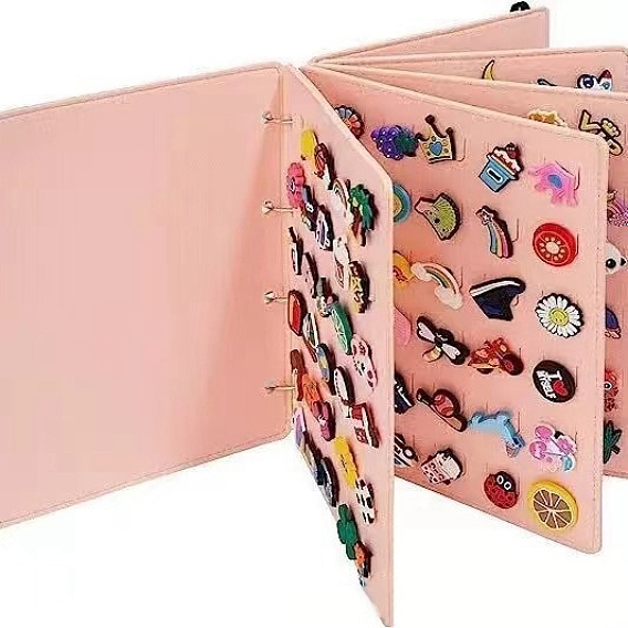 4 книга для хранения страниц, органайзер для украшения обуви из фетра