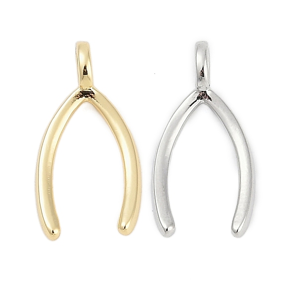 Латунные подвески, подвески с буквой v, без кадмия и без свинца, долговечный, стойки покрытие