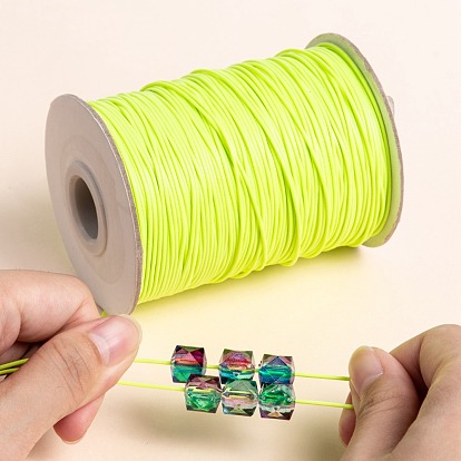 Korean Waxed Polyester Cord, Fluorescent Style
