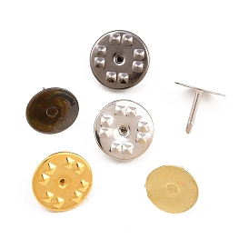 50Pcs Iron Butterfly Clutches Pin Backs