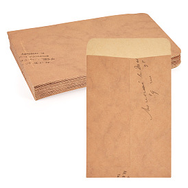 30 шт. пустых бумажных конвертов, прямоугольные