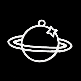 Ионное покрытие (ip) 201 подвески из нержавеющей стали, лазерная резка, планета